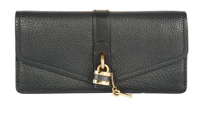 Chloé Aby Lock Clasp Continental Wallet, front view